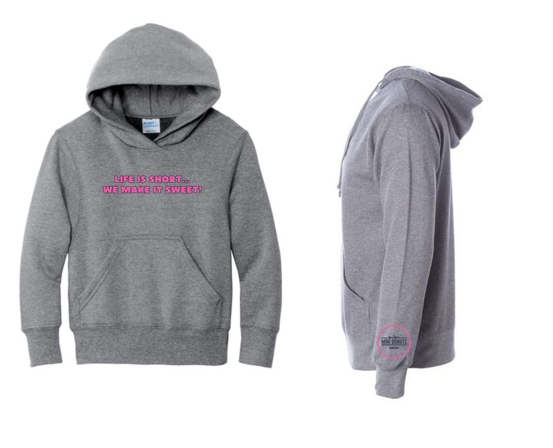 Life Is Short Youth Hoodie