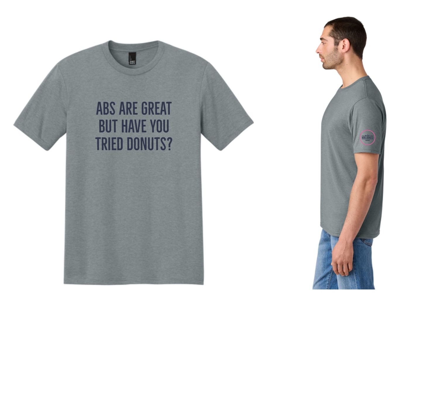 Abs Are Great Adult Tri-Blend Tee
