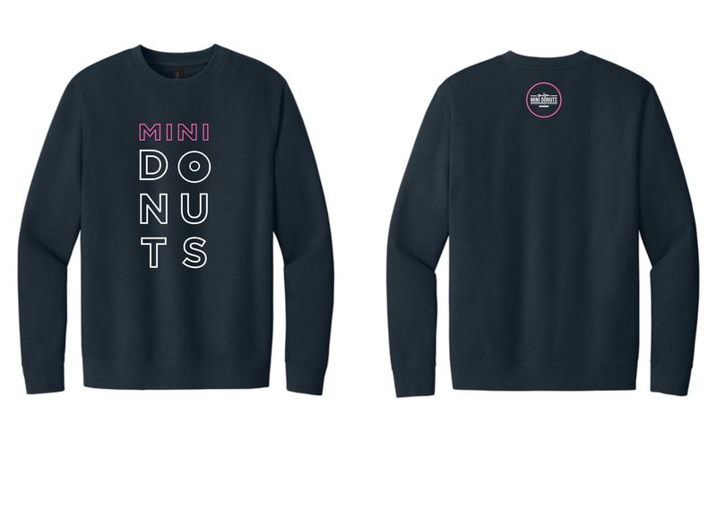 Mini Donuts Adult Crewneck Sweatshirt
