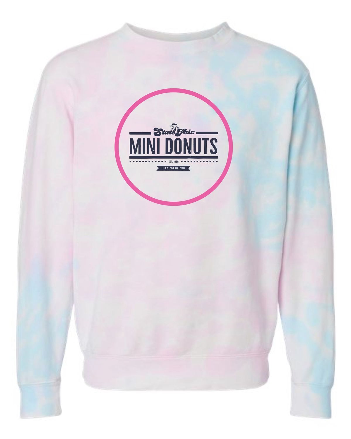 SFMD Adult Tie Dye Crewneck Sweatshirt