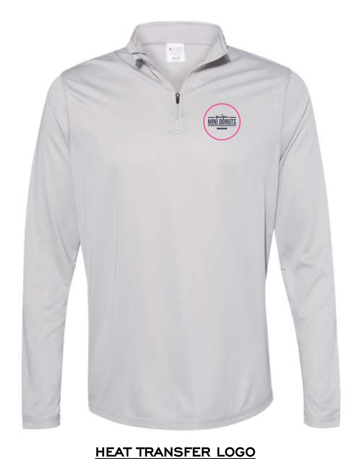 SFMD Men&#39;s Performance 1/4 Zip, Colour: Silver - 2785, Size: X-Small