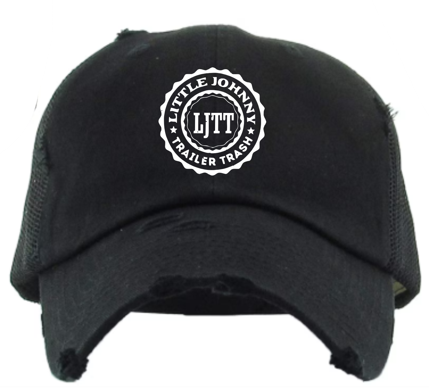 LJTT Distressed Trucker Cap