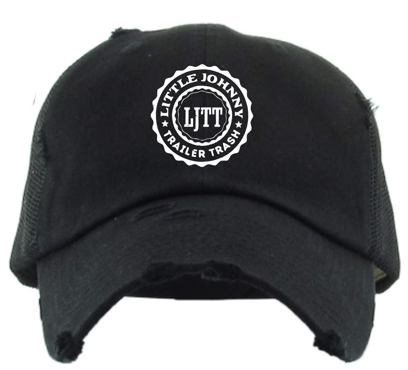 LJTT Distressed Trucker Cap