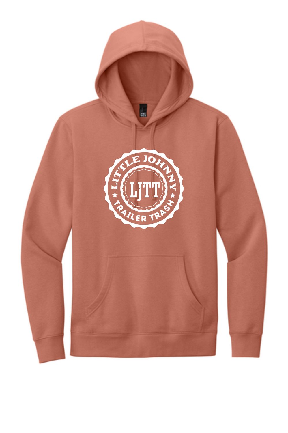 LJTT &quot;Trashy Sassy&quot; Adult Hoodie, Colour: Desert Rose - DT6100, Size: X-Small