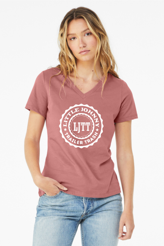 LJTT &quot;Trashy Sassy&quot; Women&#39;s Relaxed V-Neck Tee