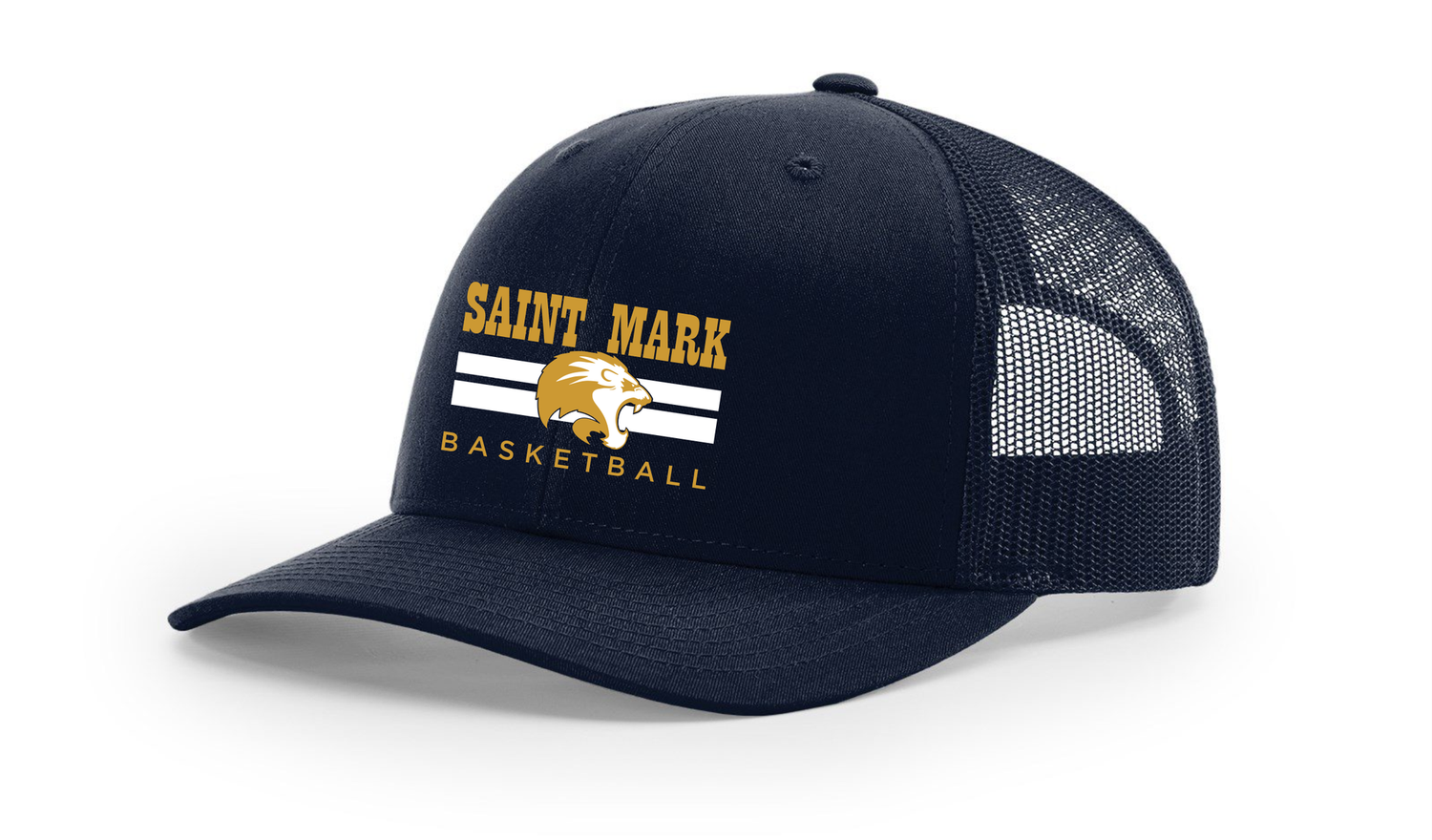 STM Basketball Adult Trucker Cap