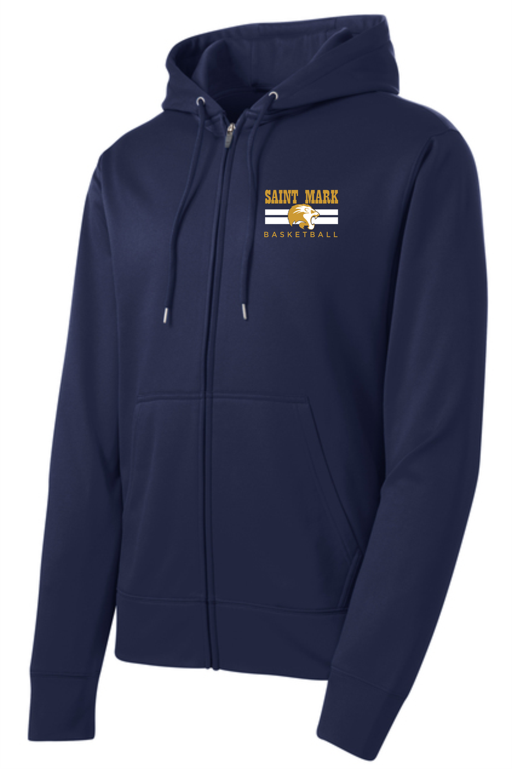 STM Basketball Adult Performance Fleece Full-Zip