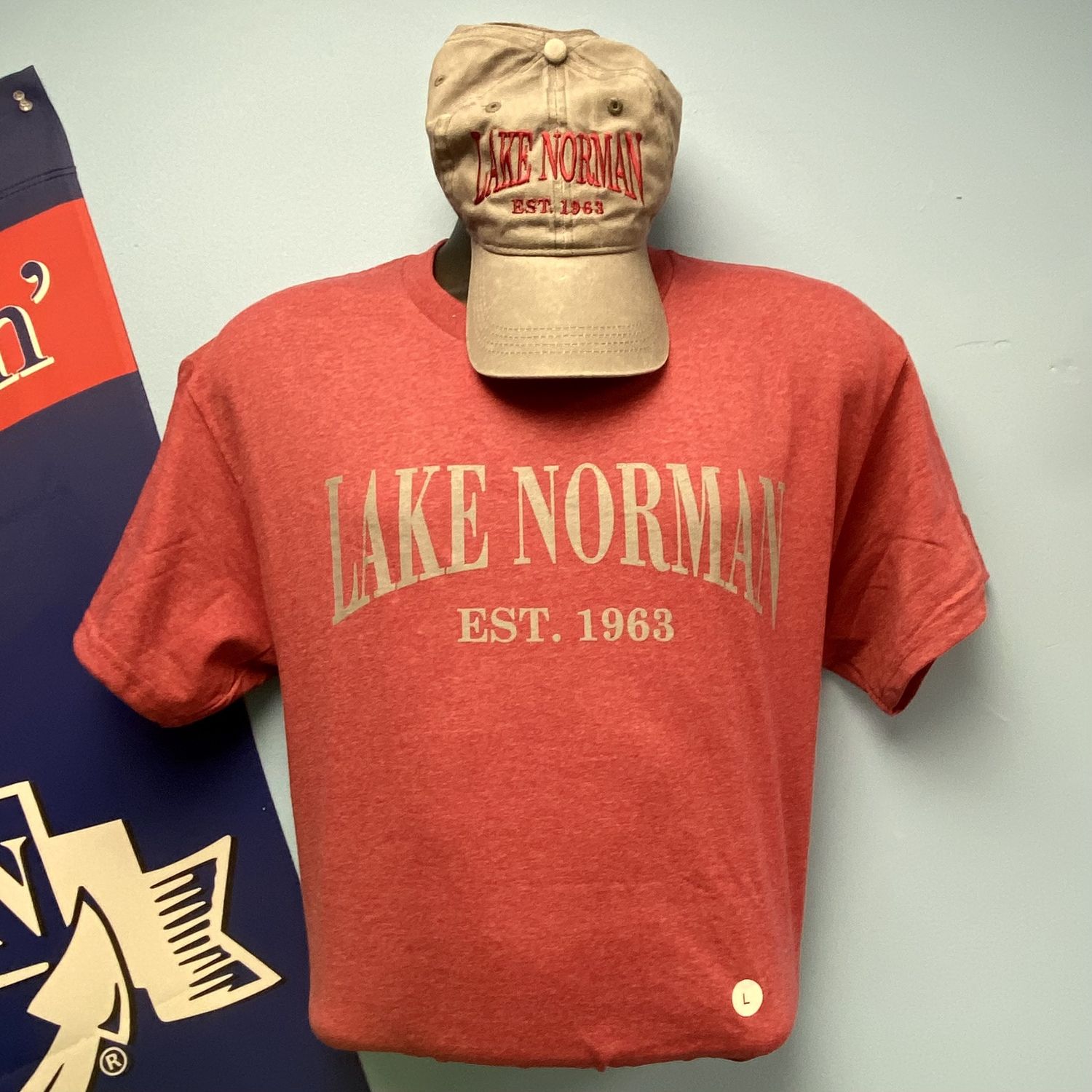 LKN Tee &amp; Hat Combo, Colour: Gry/Card, Size: Small