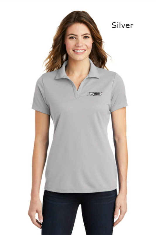 AQC LST640 B Sport-Tek® Women's PosiCharge® RacerMesh® Polo