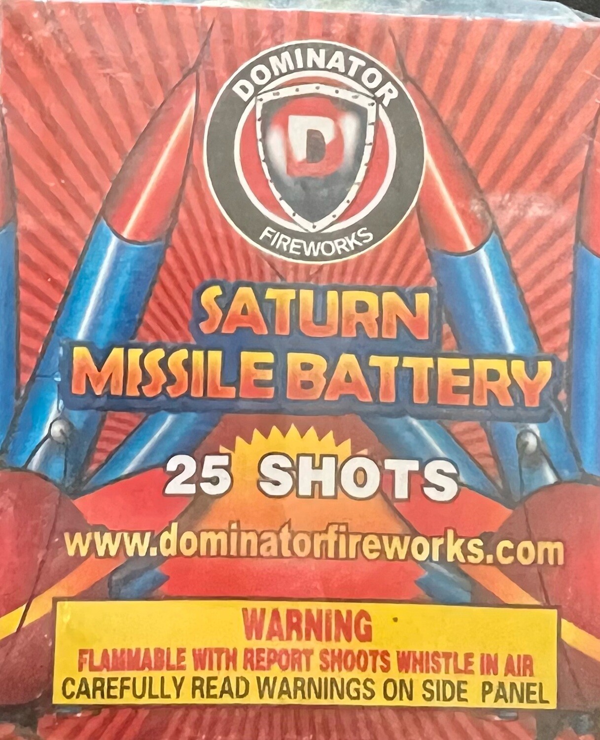 Saturn Missile Battery 25 Shots