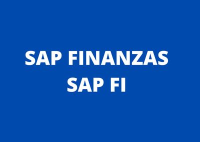 CURSO CONSULTOR SAP FINANZAS PRACTICAS