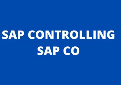 CURSO CONSULTOR SAP CONTROLLING S/4 HANA CO ONLINE