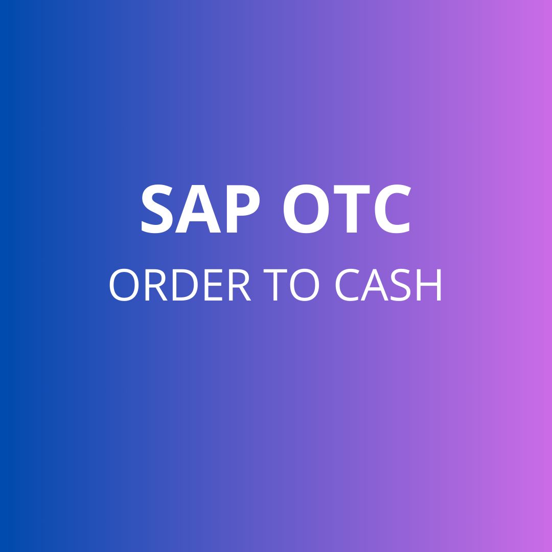 CURSO SAP OTC ORDER TO CASH -SD+FI
