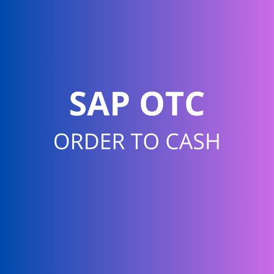 CURSO SAP OTC ORDER TO CASH -SD+FI