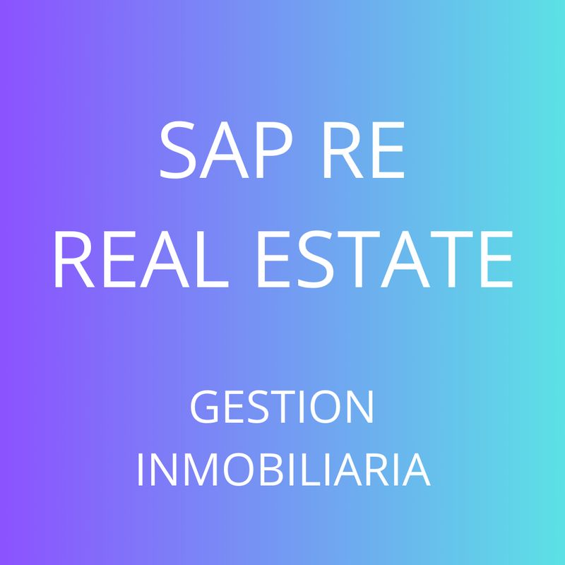 CURSO SAP REAL ESTATE USUARIO