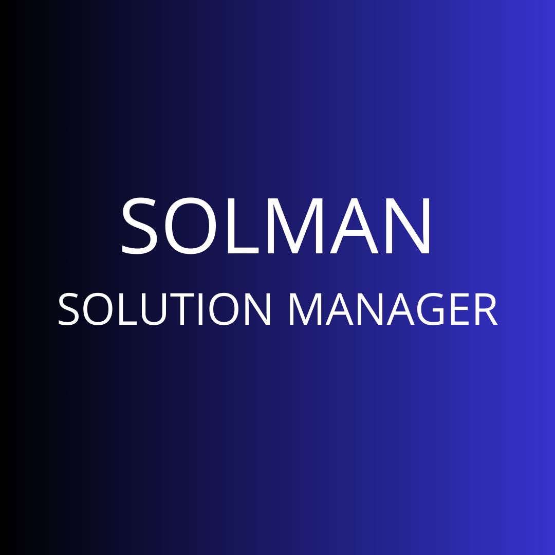 CURSO SOLMAN 7.2 SOLUTION MANAGER SAP