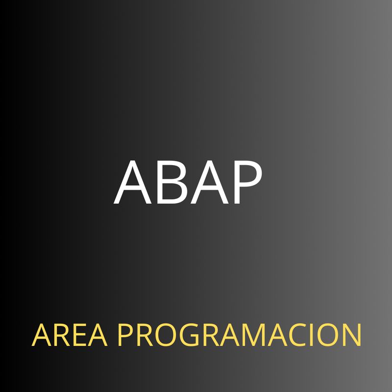 CURSOS ABAP