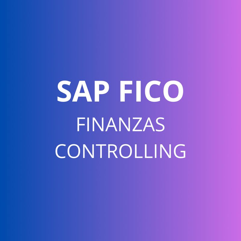 CURSO CONSULTOR SAP FICO S/4 HANA ONLINE