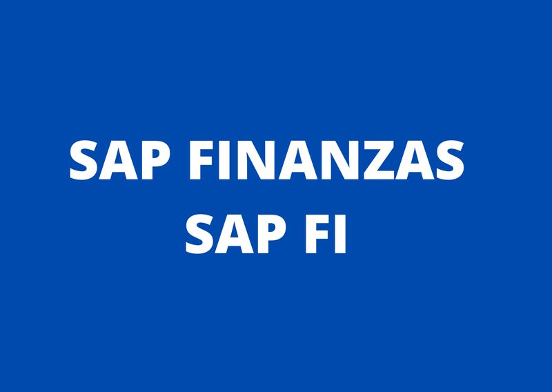 MASTER SAP FINANZAS S/4 HANA