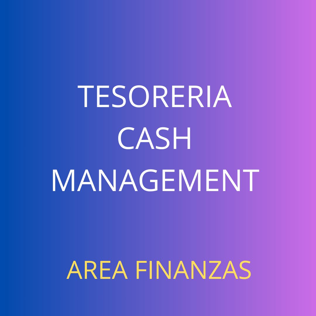 CURSO CONSULTOR SAP CASH MANAGEMENT S/4 HANA ONLINE