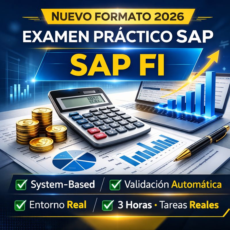 Preparación Examen Práctico SAP FI 2026 – C_TS4FI_2601 (System-Based)