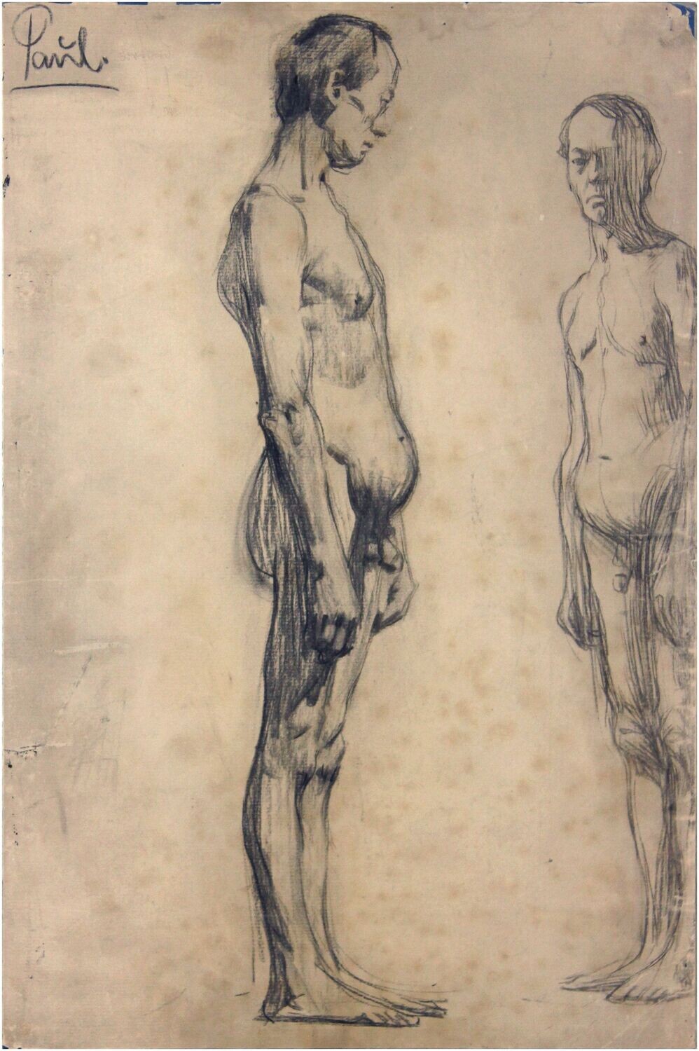 Paul, Bruno (1874-1968), Selbstporträt, um 1895