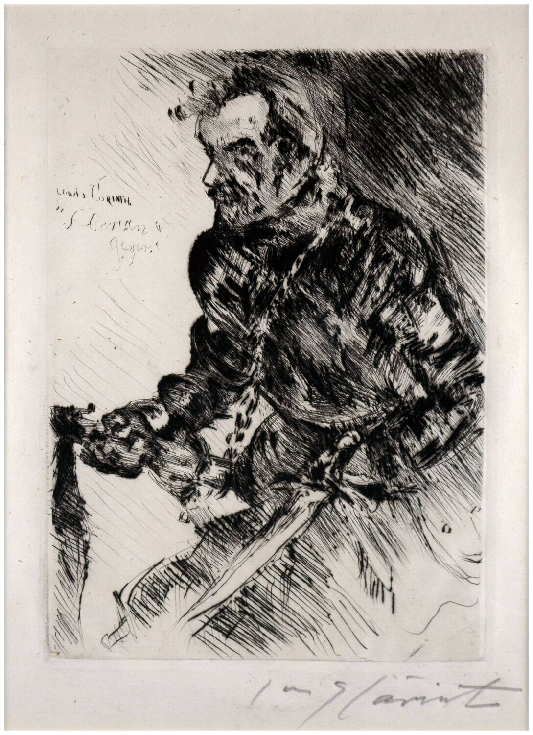 Corinth, Lovis (1858-1925), Rudolf von Rittner als Florian Geyer, 1924
