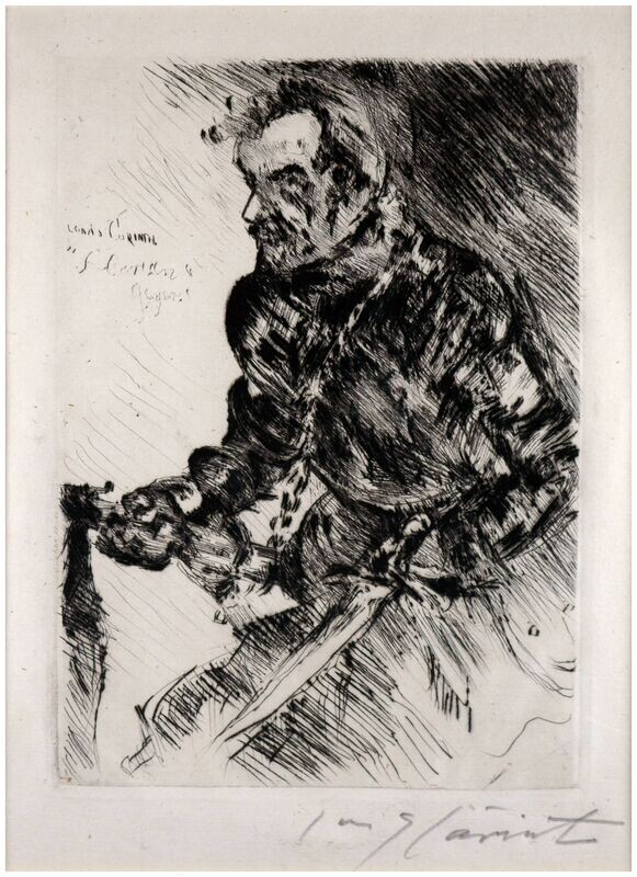 Corinth, Lovis (1858-1925), Rudolf von Rittner als Florian Geyer, 1924
