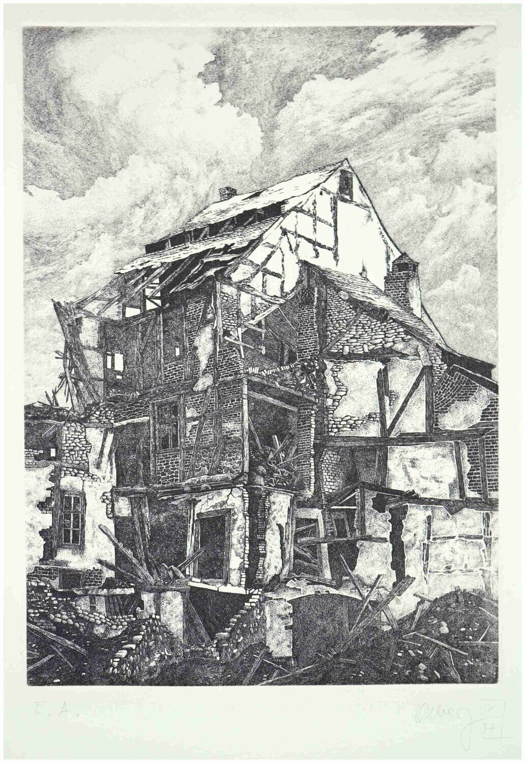 Olberg, Jörg (*1956), Agonie, 1987