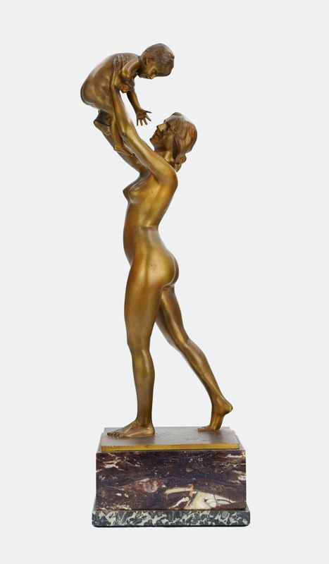 Boese, Johannes (1856-1917), Mutterglück, um 1910