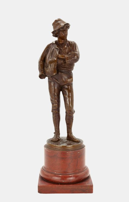 Heinemann, Fritz (1864-1932), Young Roman, 1892 Heinemann, Fritz (1864-1932), Young Roman, 1892