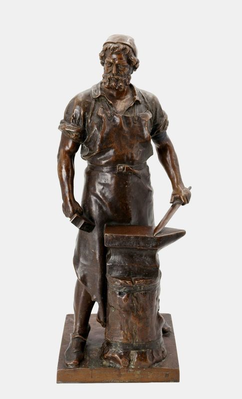 Albermann, Wilhelm (1835-1913), Der Schmied von Solingen, nach 1895