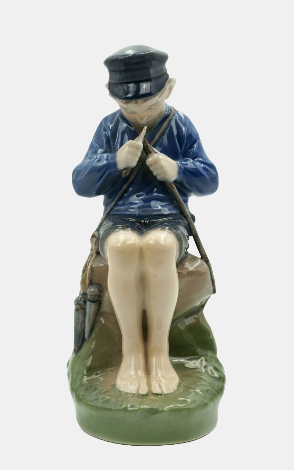 Royal Copenhagen / Thomsen, Christian (1860-1921), Schnitzender Junge