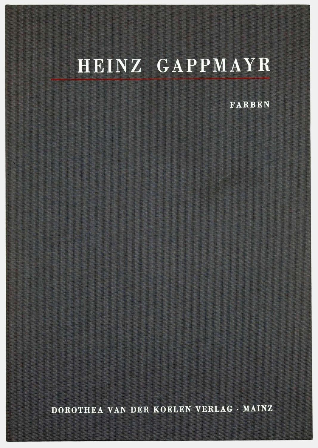 Gappmayr, Heinz (1925-2010), Farben, 1993
