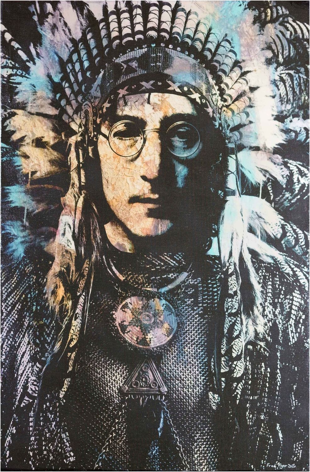 Tiger, Fred (*1976), Chief John Winston Ono Lennon!, 2020