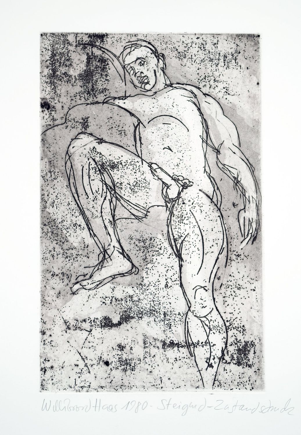 Haas, Willibrord (*1936), Steigend, 1980