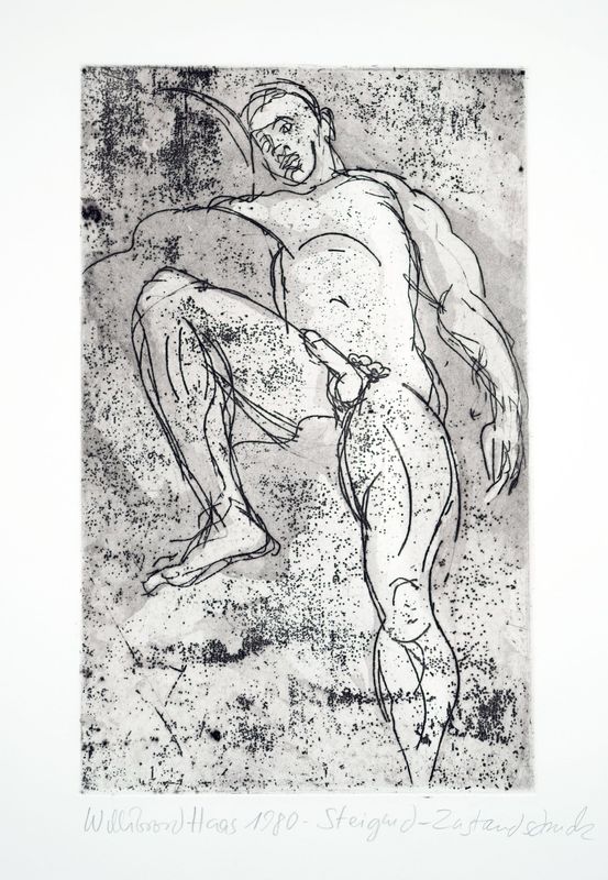 Haas, Willibrord (*1936), Rising, 1980 Haas, Willibrord (*1936), Rising, 1980