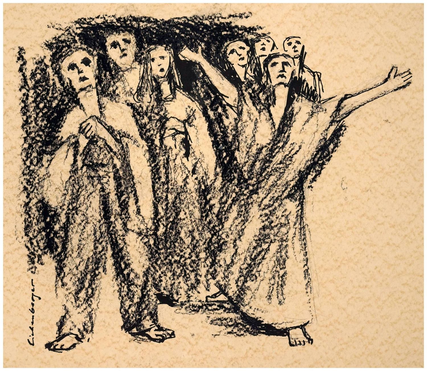 Eichenberger, Hans (1920-1988), Die Offenbarung, um 1960