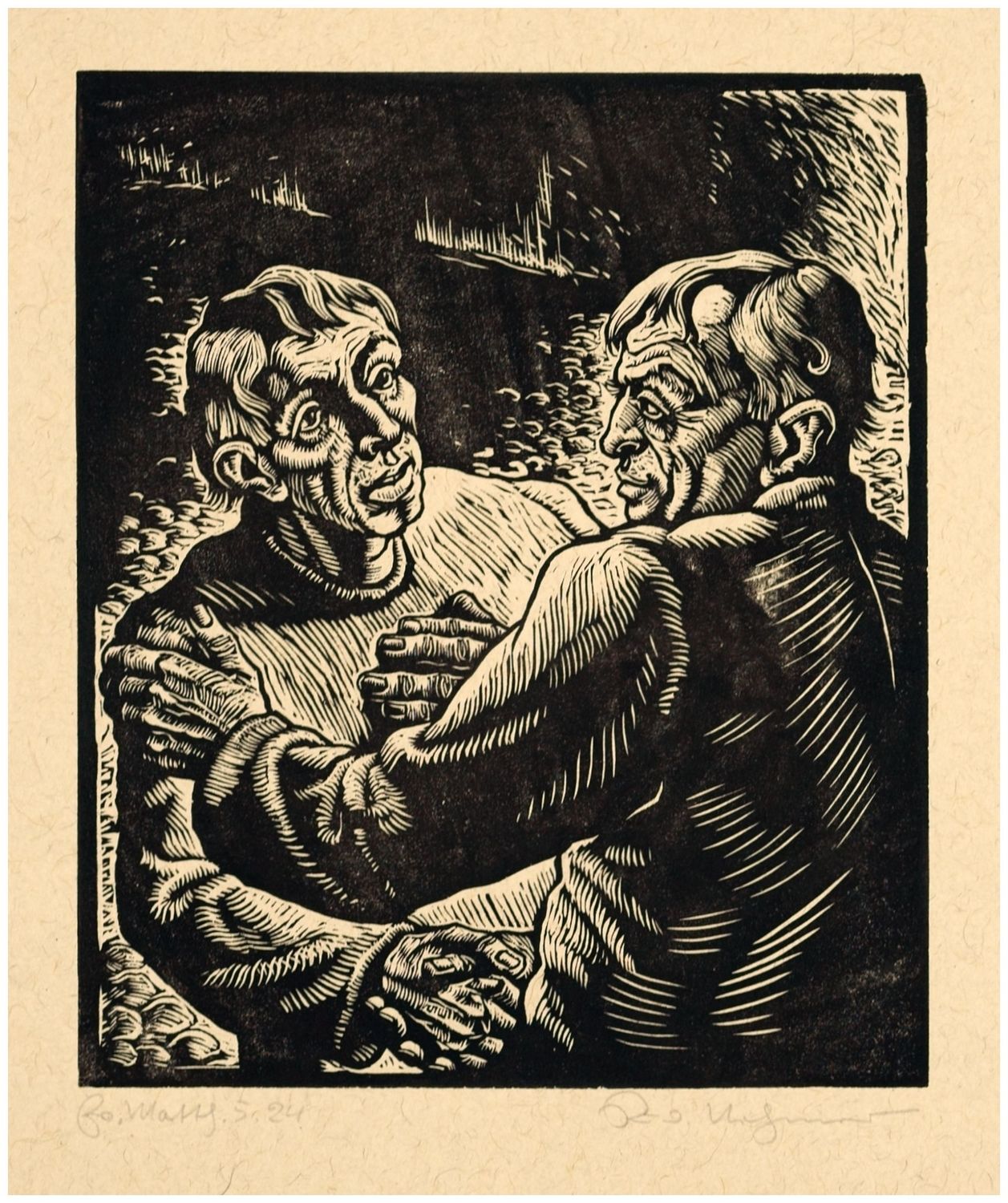 Nehmer, Rudolf (1912-1983), Die Versöhnung, 1948