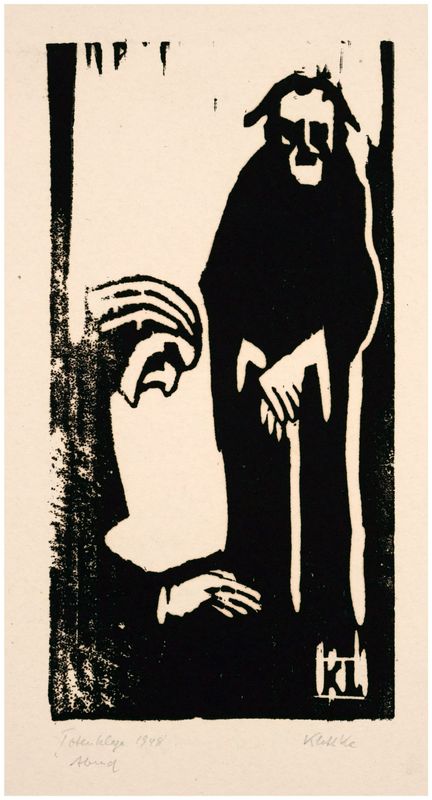 Klettke, Herbert (1923-1984), Totenklage Abend, 1948