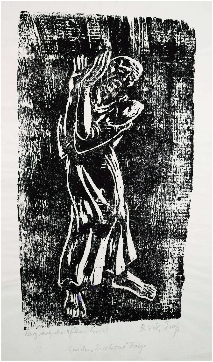 Gross, Wilhelm (1883-1974), Der Prophet, um 1955