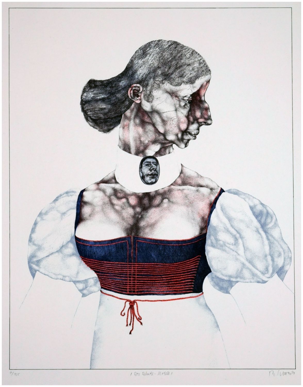 Schwarz, Reiner (*1940), Das Dirndl-Modell, 1969