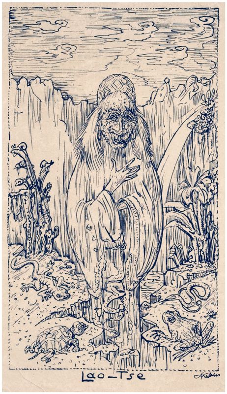 Kubin, Alfred (1877-1959), Lao-Tse, 1923 Kubin, Alfred (1877-1959), Lao-Tse, 1923