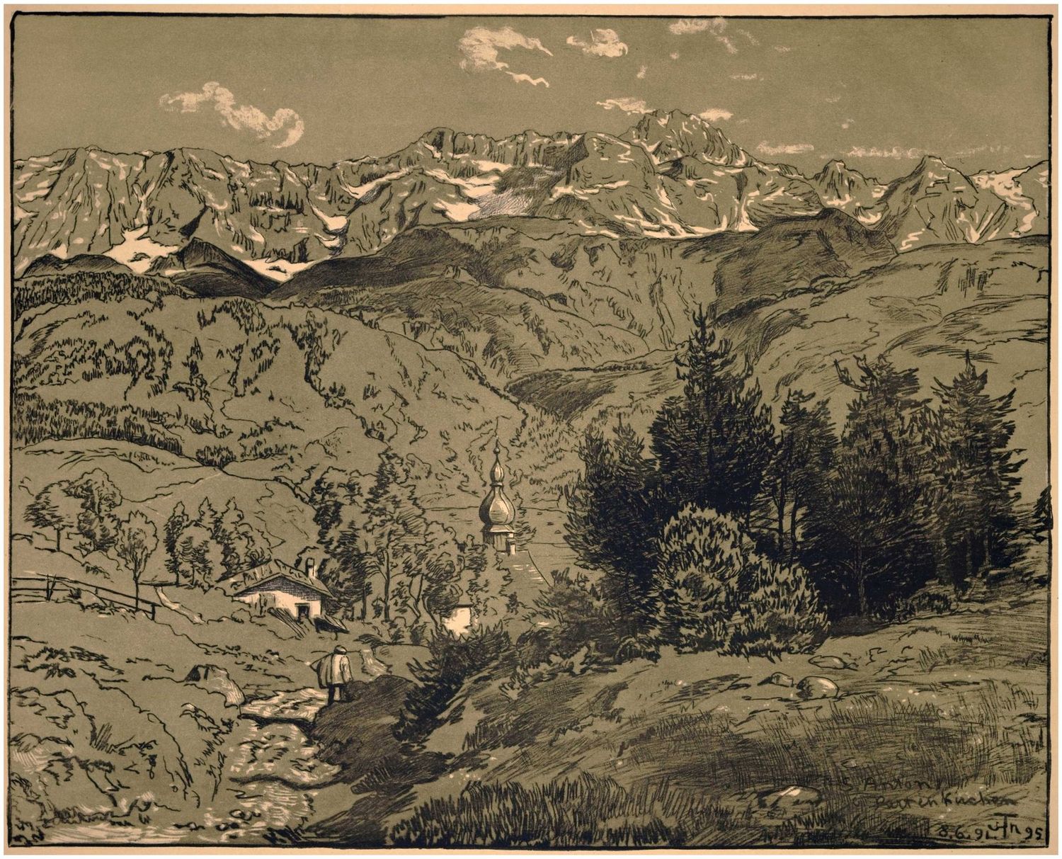 Thoma, Hans (1839-1924), S. Anton Patenkirchen, 1895