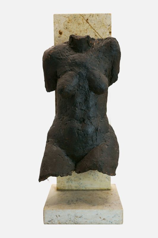 Dewerny, Christine (*1947), Weiblicher Torso, um 1986