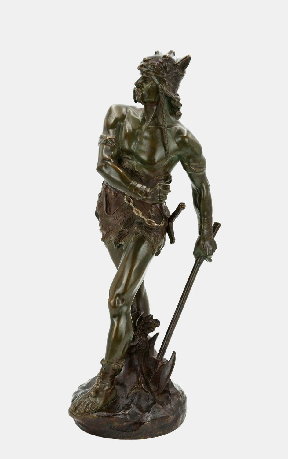 Drouot, Edouard (1859-1945), Der gallische Kriegsfürst Vercingetorix, 1915