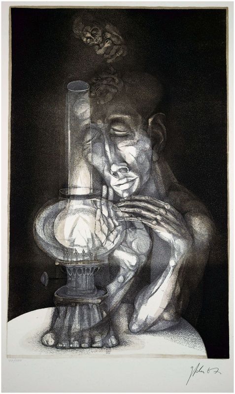Filus, Günther (1935-2012), Gedankengeburt, 1967