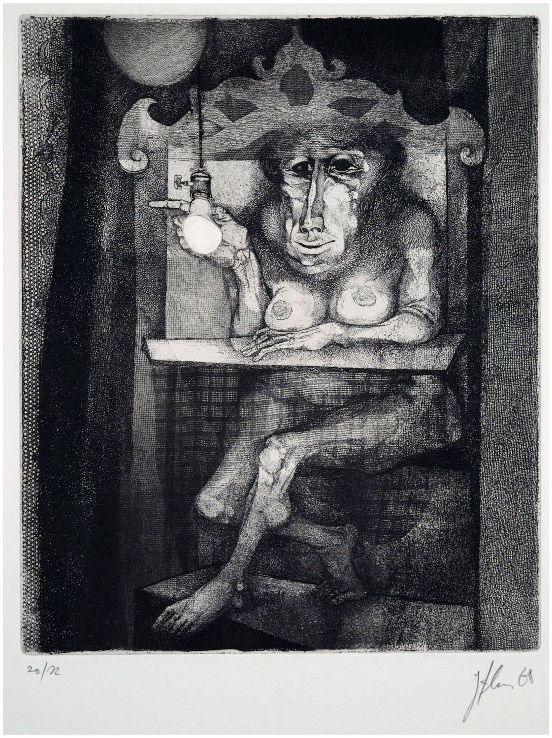 Filus, Günther (1935-2012), The spectator, 1968