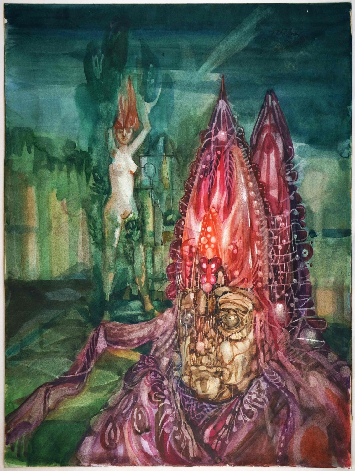 Häfner, Thomas (1928-1985), Die Vision des Bischofs, 1965