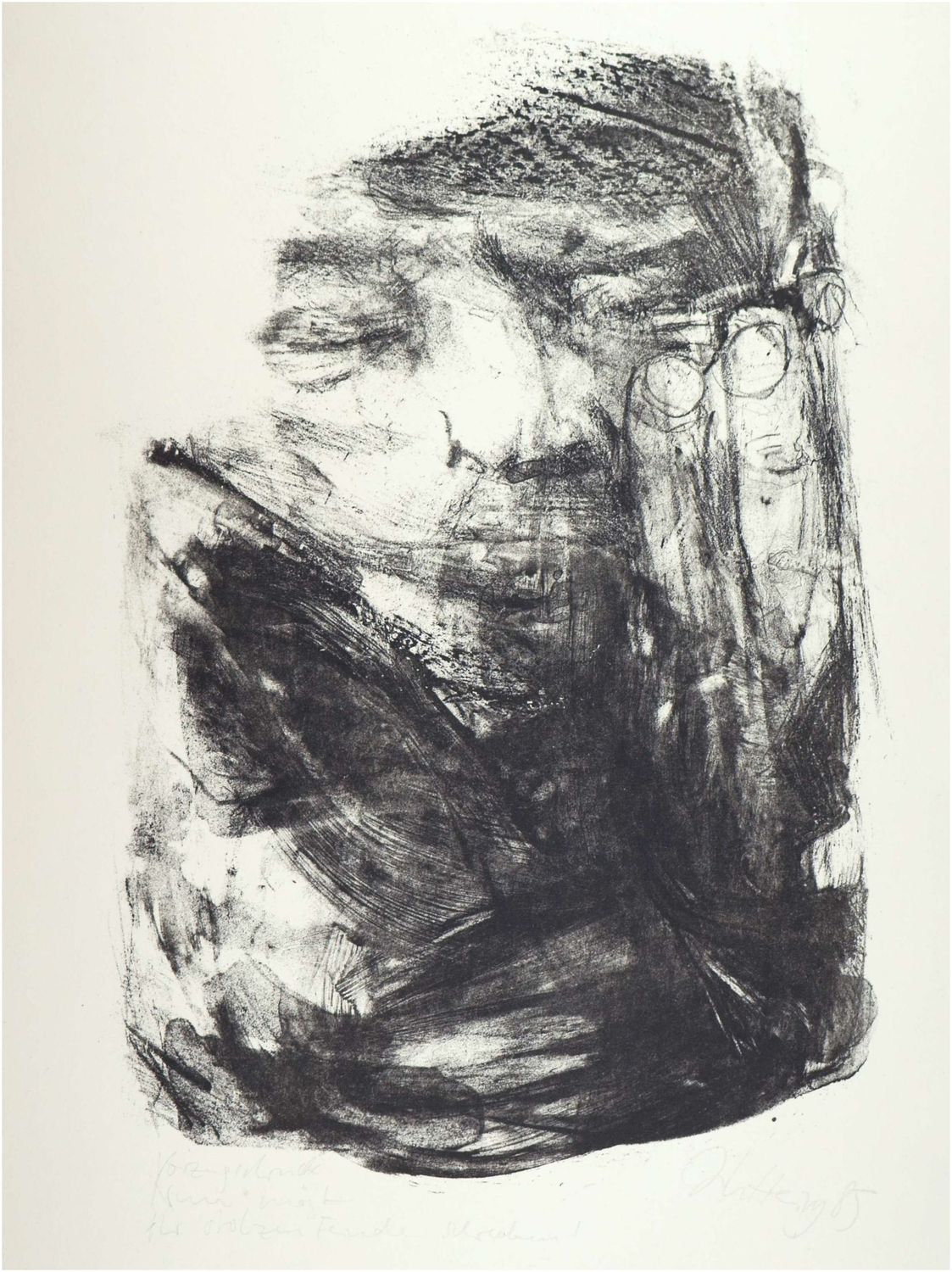 Heisig, Johannes (*1953 Leipzig), „Nun mögt ihr stolzen Feinde schrecken!”, 1985